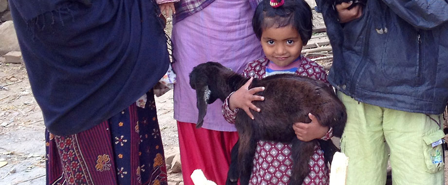 SLIDE - Providing Goats for Children